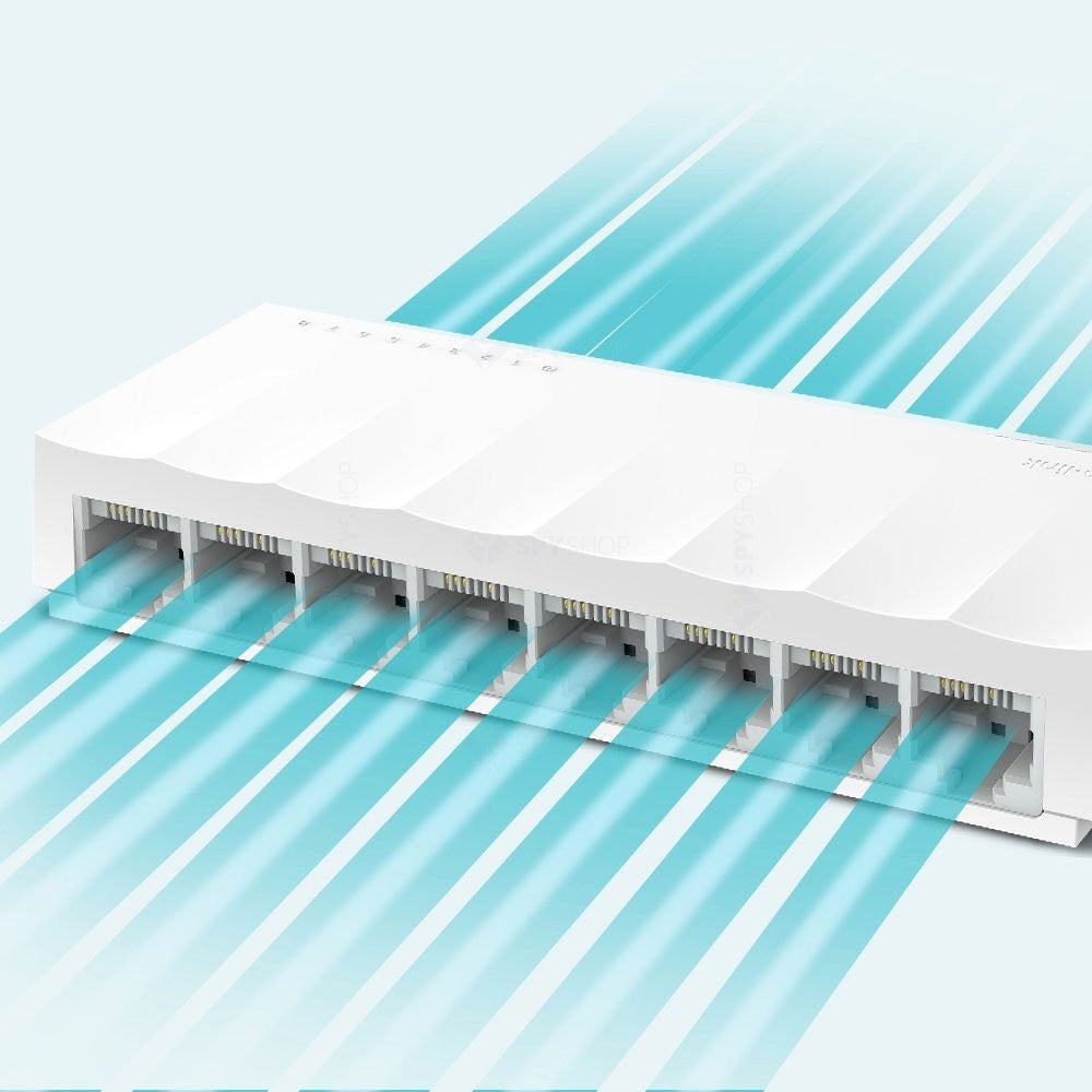 Switch cu 8 porturi TP-Link LS1008, 2000 MAC, 10/100 Mbps