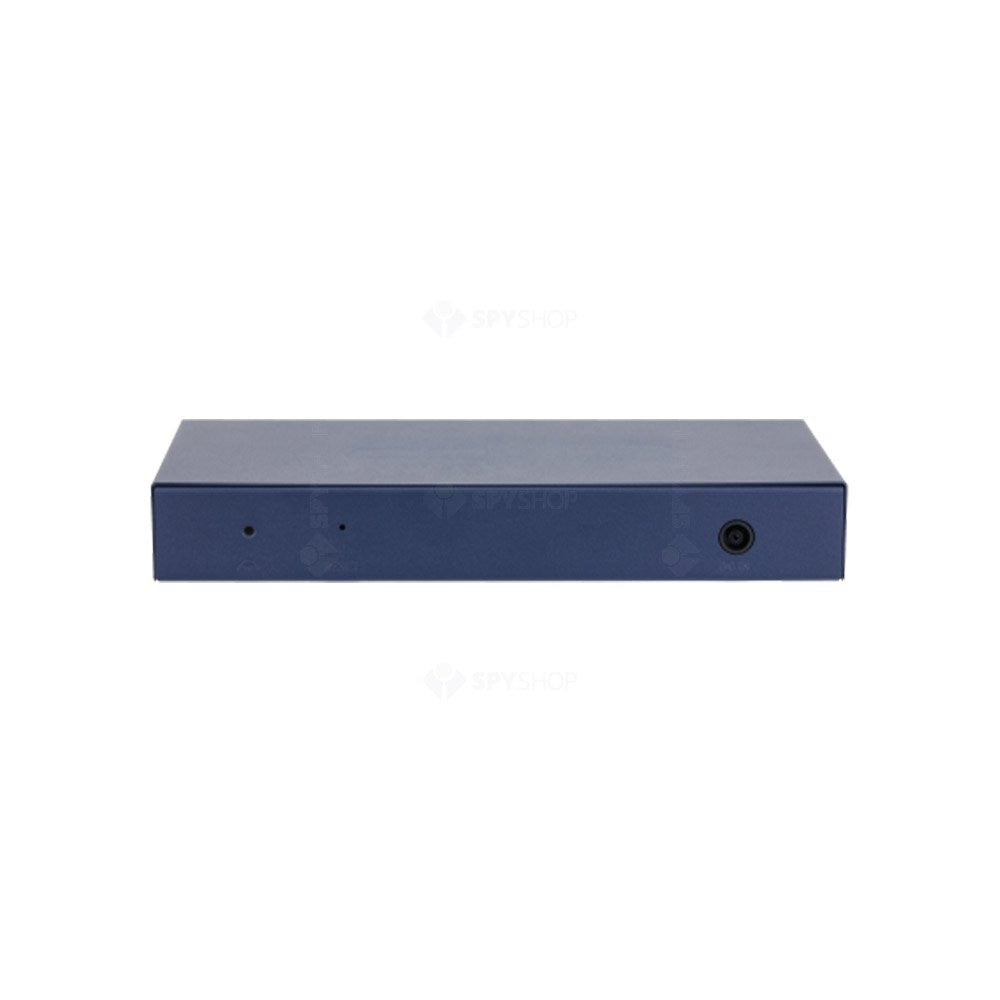 Switch PoE cu 10 porturi Dahua DH-CS4010-8ET2GT-110, buget 90 W, 2xGigabit uplink, 5.6 Gbps, 4.17 Mpps, Layer 2, cu management