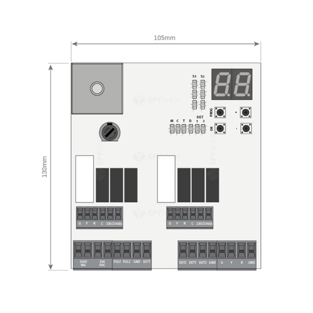 Unitate de comanda pentru semafor Motorline MCS01